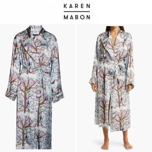 Karen Mabon Winter Birds Long Robe S/M 170$